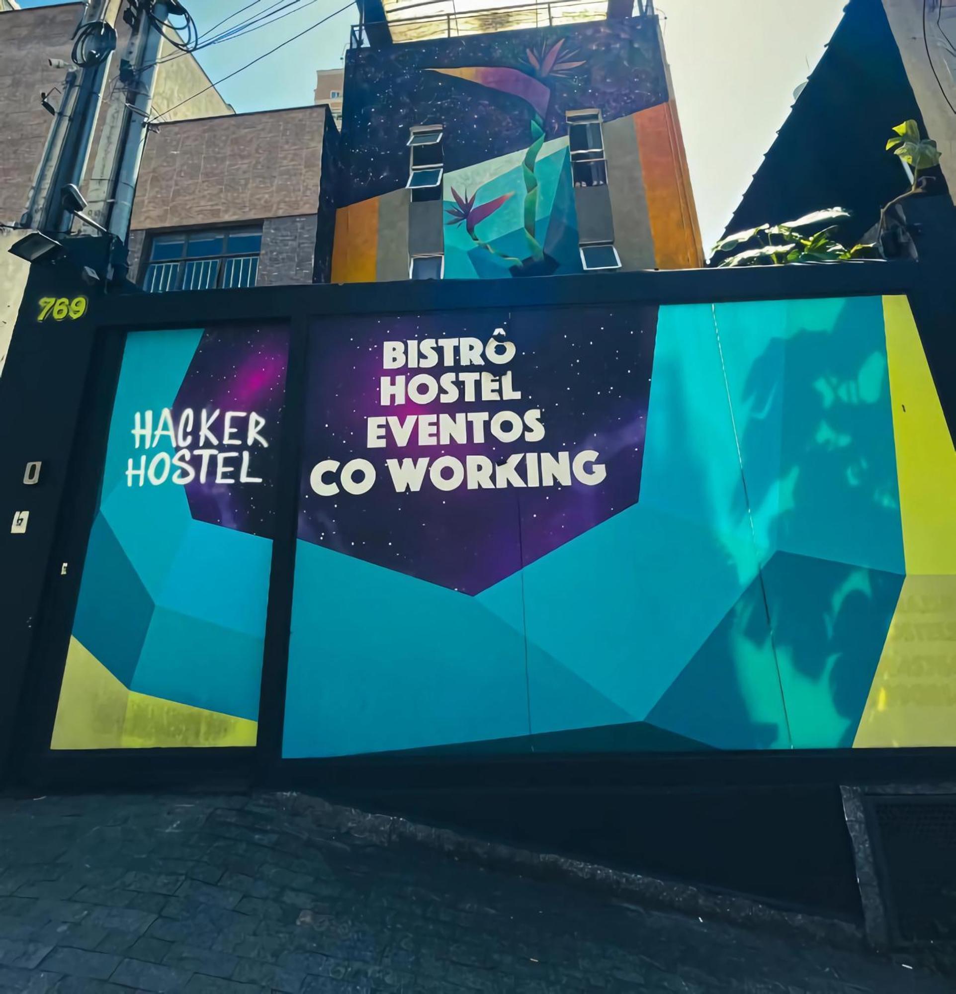 Hacker Hostel São Paulo Eksteriør billede